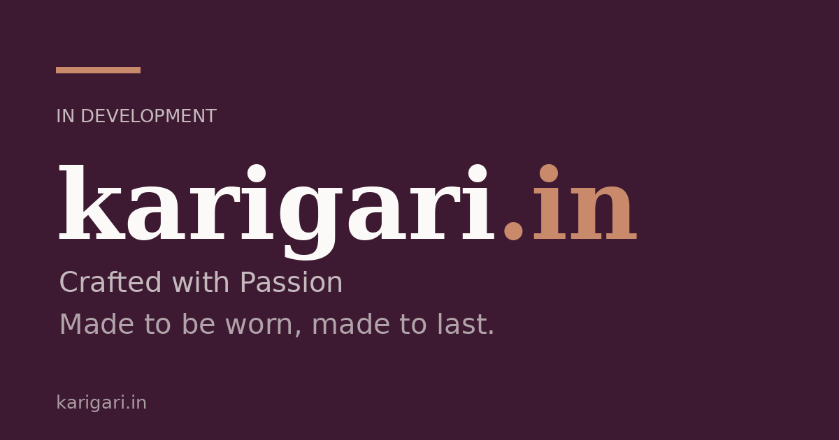 Link preview image for karigari.in